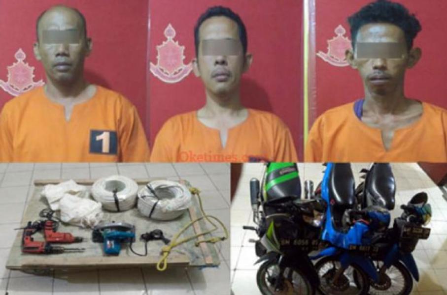 Diberi Kerja Malah Nyolong, Tiga Pekerja Mall Living World Ditahan 