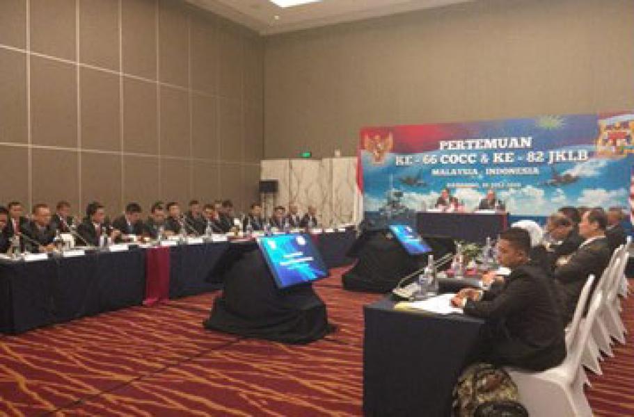 Direktur Operasi Laut Bakamla Beberkan Progress TPOM Pada Pertemuan Ke-66 COCC Malindo 