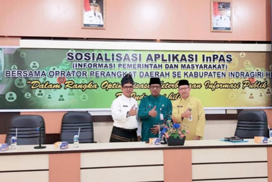 Diskominfops Inhil Sosialisasi Pengelolaan InPAS Bersama Operator Perangkat Daerah