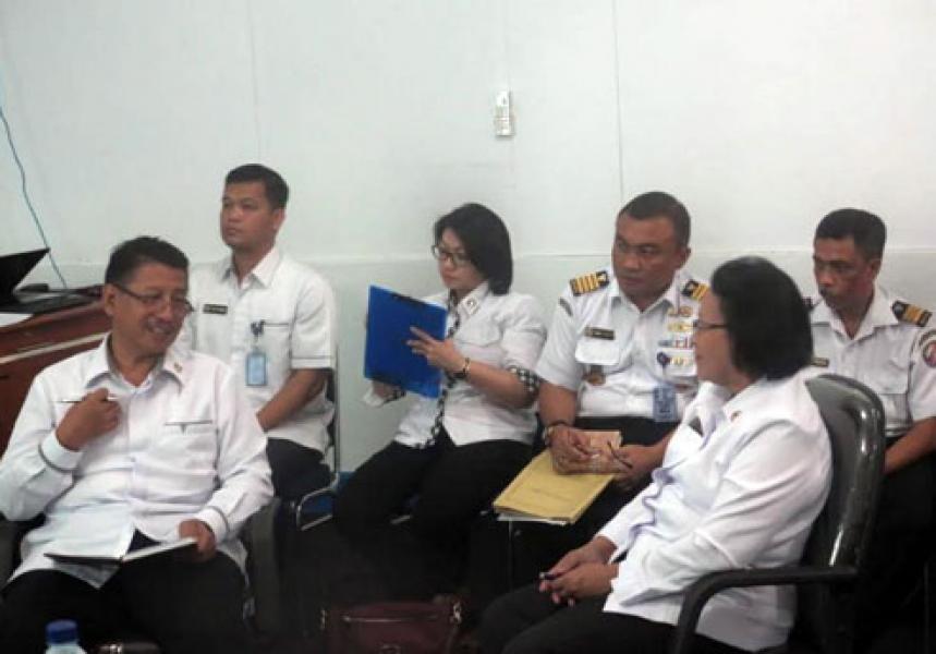 Inspektur Bakamla RI Tinjau Zona Maritim Timur