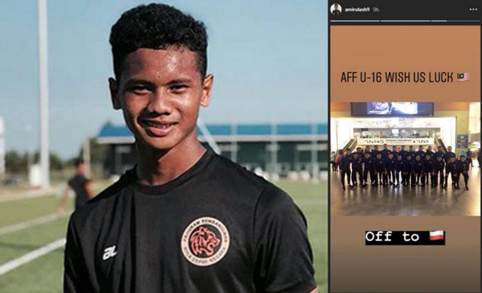 Jelang Piala AFF U-16 2018, Pemain Malaysia Lecehkan Bendera Indonesia