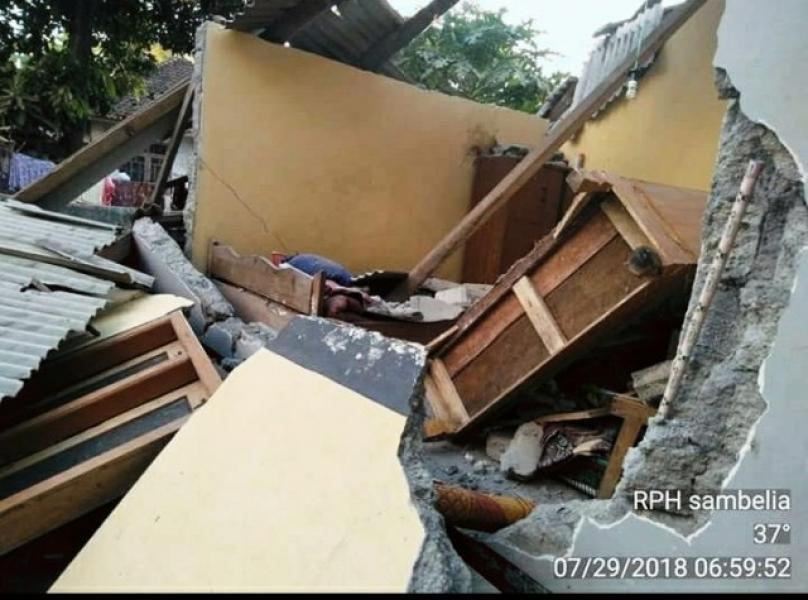 Korban Tewas Gempa Lombok Bertambah Jadi 10 Orang