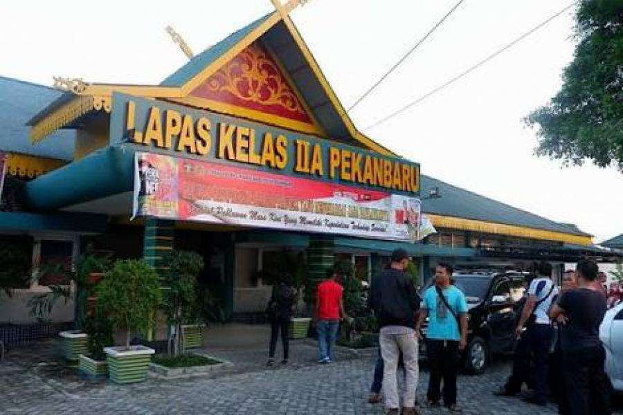 Lapas Kelas II A Pekanbaru Ditembaki Orang Tak Dikenal