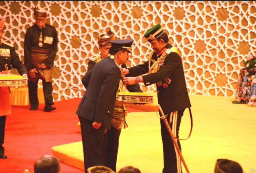 Panglima TNI Dianugerahi Bintang Negara Brunei Darussalam DPKT