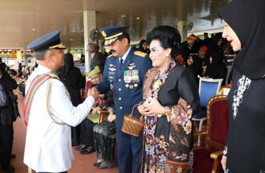 Panglima TNI Hadiri Upacara Peringatan HUT Ke-72 Sultan Brunei Darussalam