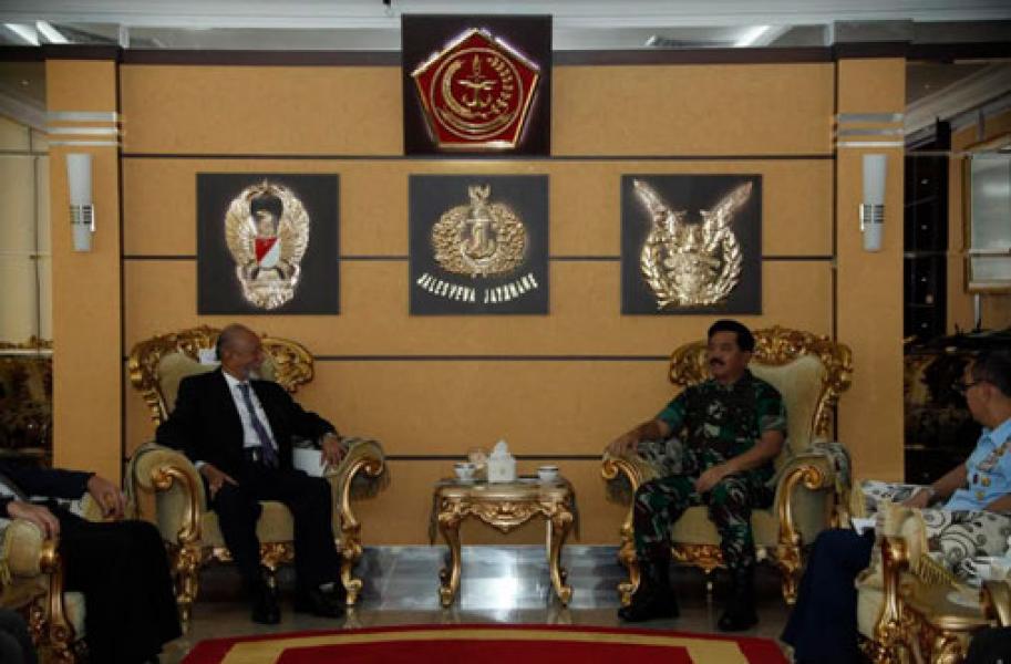 Panglima TNI Terima Audiensi Wali Nanggroe Aceh