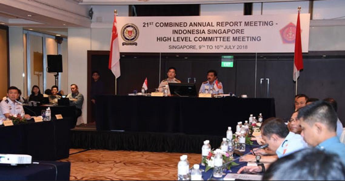 Panglima TNI dan Pangab Singapura Pimpin Sidang CARM Indosin HLC Ke-21