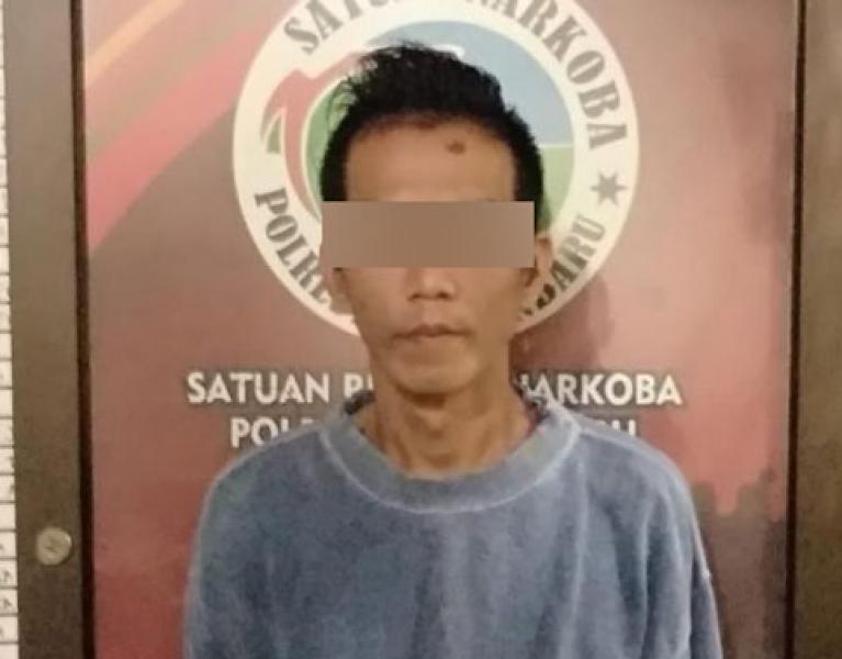 Razia Kampung Dalam, Polisi Amankan seorang Pengedar Sabu