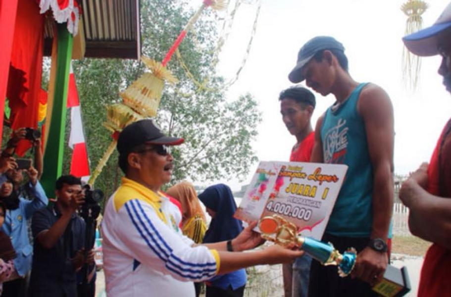 Sampan Leper Transportasi Histori Budaya di Indragiri Hilir