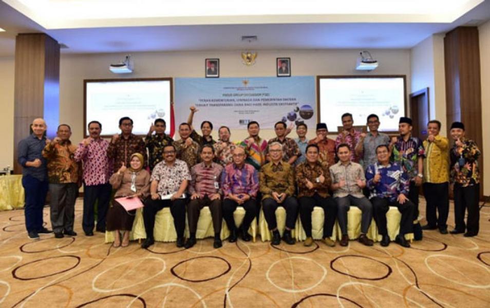 Sekda Inhil Hadiri FGD Transparansi DBH di Batam