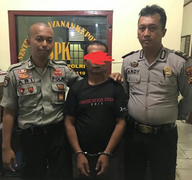 Seorang Ayah di Pangkalan Kuras Cabuli Anak Kandungnya Hingga Hamil