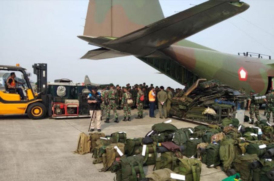 TNI Kirimkan Tim Kesehatan Ke Lombok