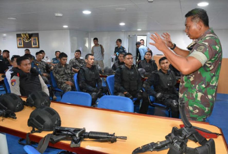 Tim URCL Bakamla RI Bersama Japan Coast Guard Siap Berantas Tindak Kejahatan Di Laut 