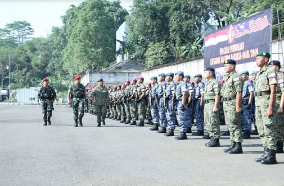 Asops Panglima TNI: Latgabma Malindo Darsasa Tingkatkan Kerjasama Keamanan Perbatasan Bidang Penanggulangan Terrorisme