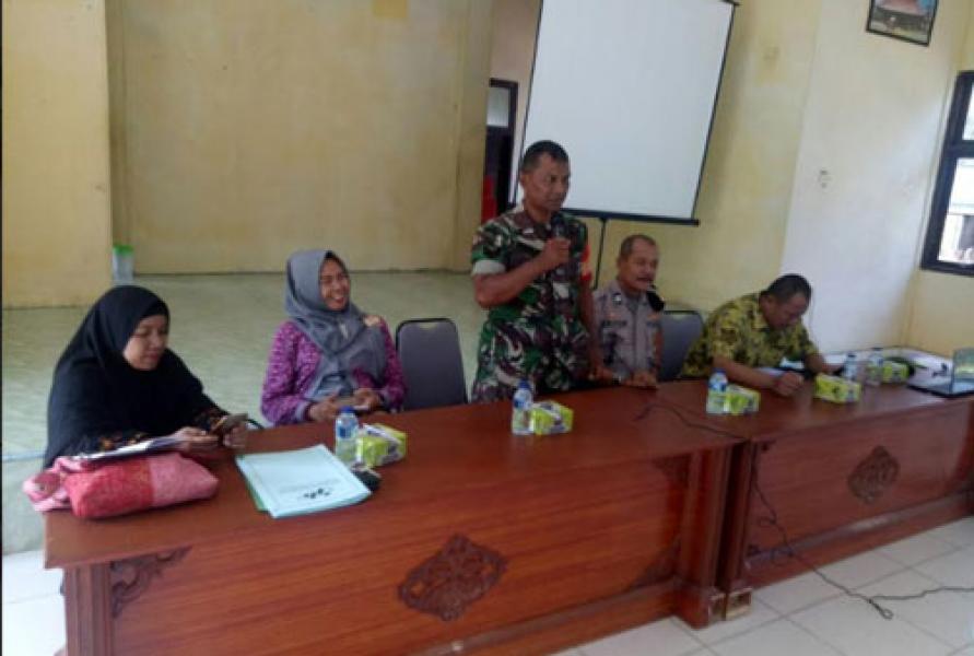 Babinsa 06/Siak Hulu Ajak Masyarakat Ciptakan Kamtibmas 