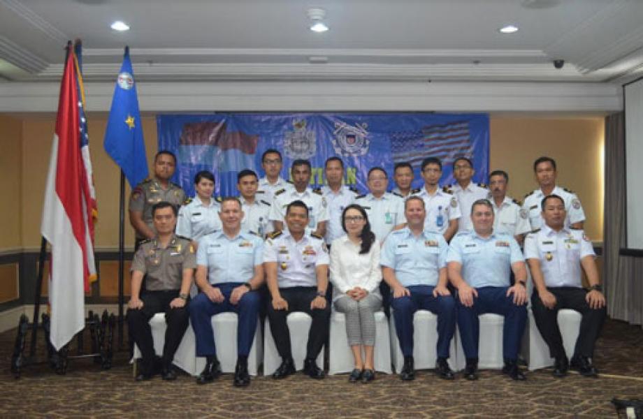 Bakamla Gandeng Stakeholder Perkuat Sistem Penanganan Insiden di Laut dengan US Coast Guard
