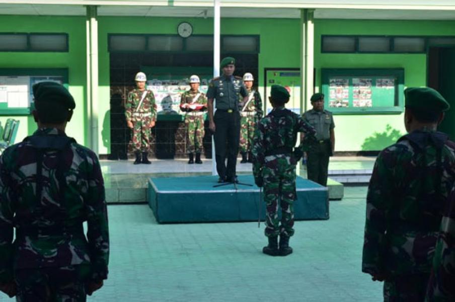 Dandim 0831/Surabaya Timur Lepas 1 Perwira Terbaik