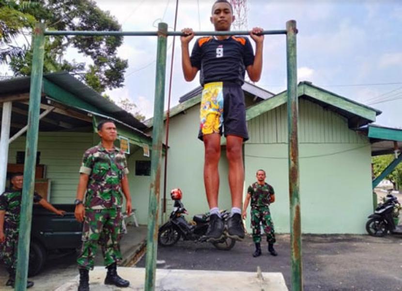 Dukung TMMD Ke 105 Kodim 0313/KPR, 5 Pendaftar Calon TNI �Datangi� Koramil 02 Rambah