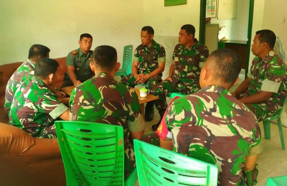 Dukung TMMD ke 105 Kodim 0313/KPR, Koramil 11 Tambusai Adakan Binfung