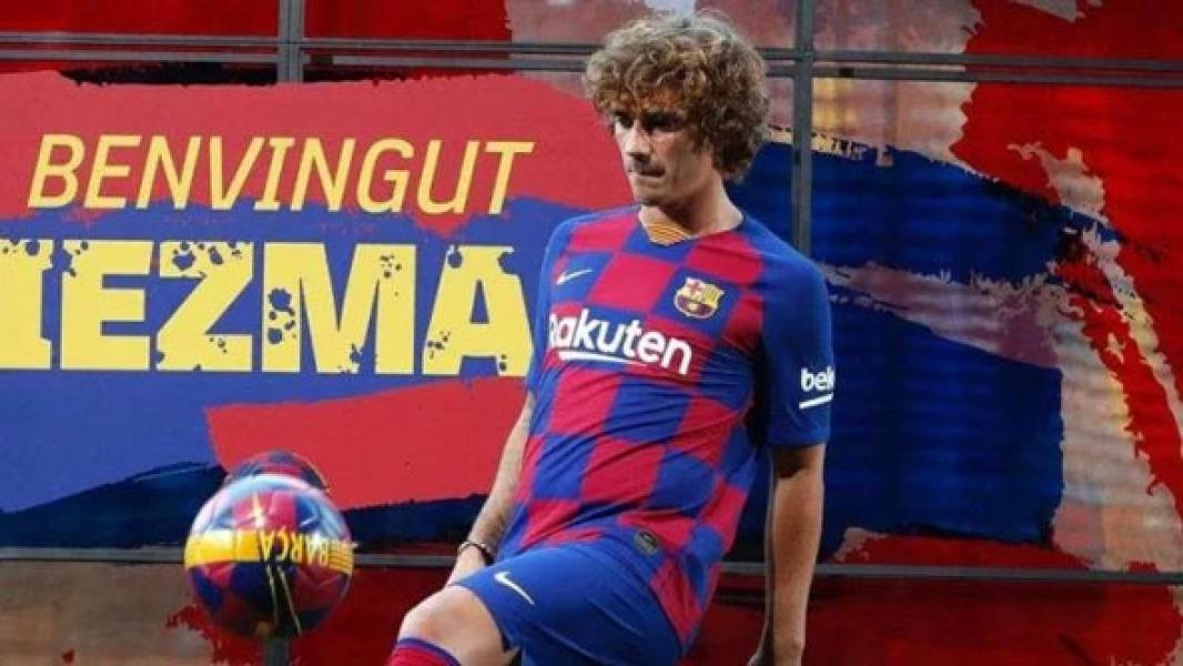 Griezmann Diospek di Latihan Perdana Barca, Sempat Kena Kolong