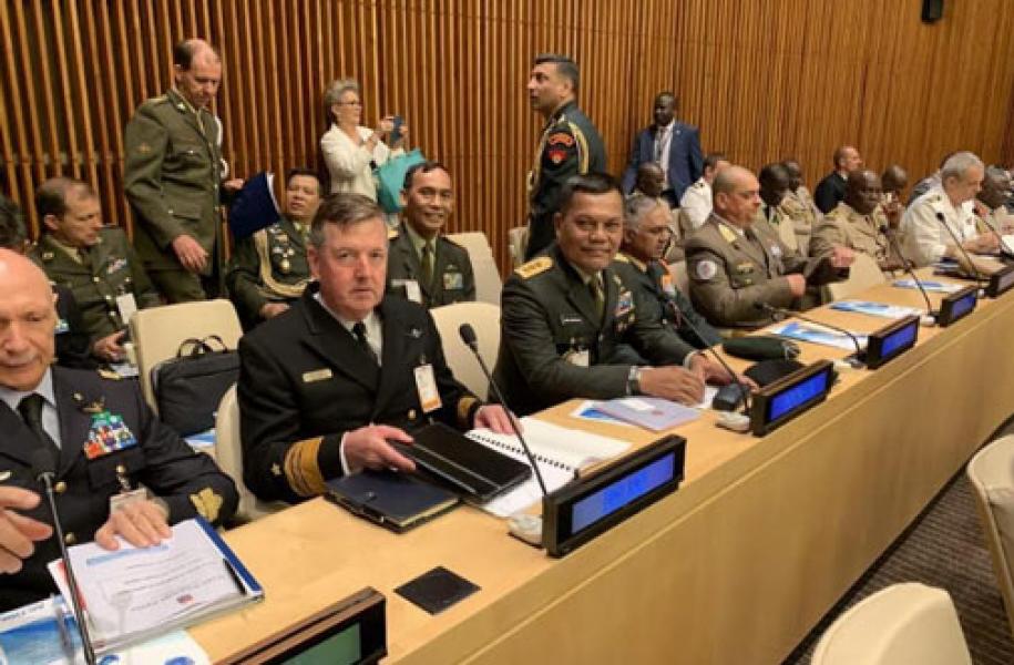 Kasum TNI Hadiri Konferensi Pangab di Markas Besar PBB