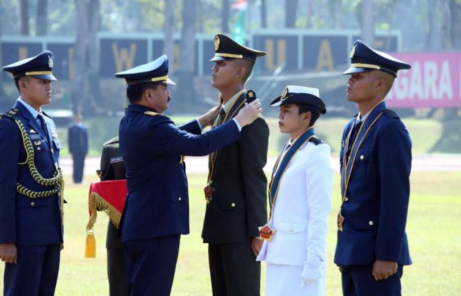 Panglima TNI Lantik 169 Perwira Prajurit Karier TNI TA 2019