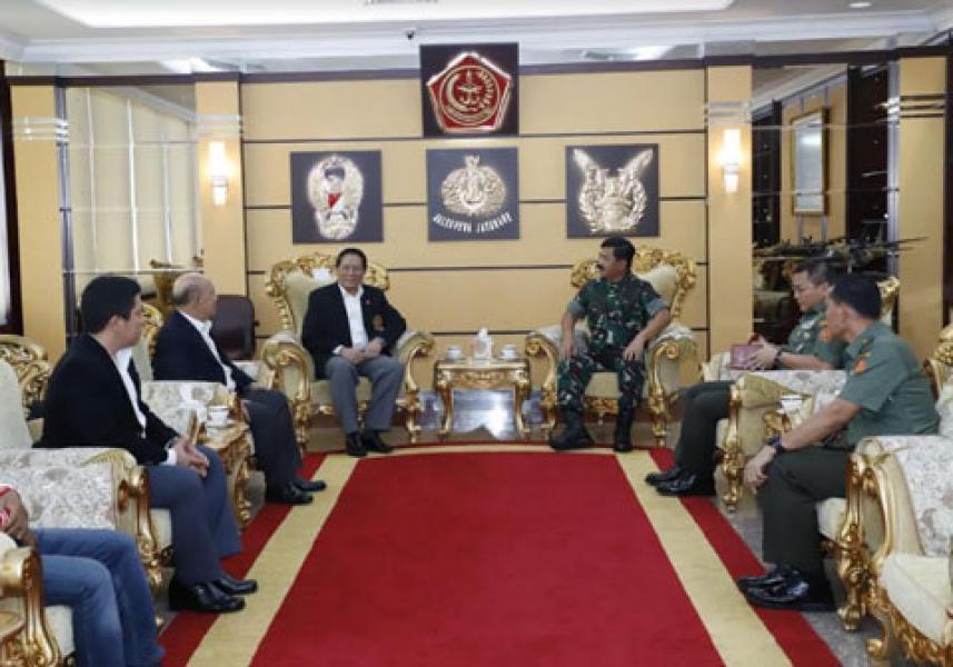 Panglima TNI Terima Pengurus Karate Kandaga Prana Shokaido