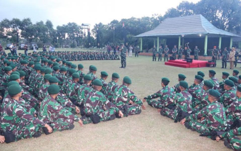 Panglima TNI Tinjau Kesiapan Prajurit Yonif Rider 509/Balawara Yudha Kostrad
