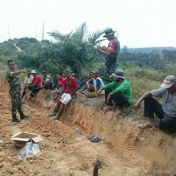 Subsatgas 6 Tim 7 Adakan Patroli dan Pendekatan Kepada Masyarakat Guna Cegah Karhutla