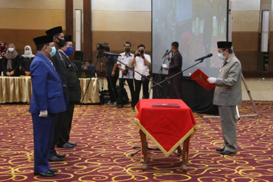 Akibat Covid-19, Pemprov Riau Agendakan Pelantikan Susulan Pejabat Eselon III dan IV