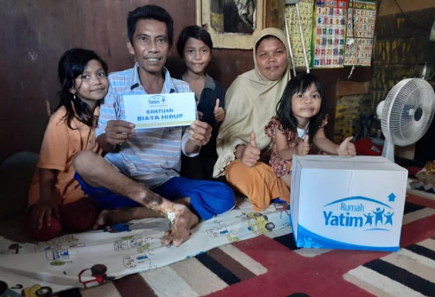 Akibat Kakinya Yang Terus Membusuk, Jamil Kini Tidak Bisa Menafkahi Keluarga