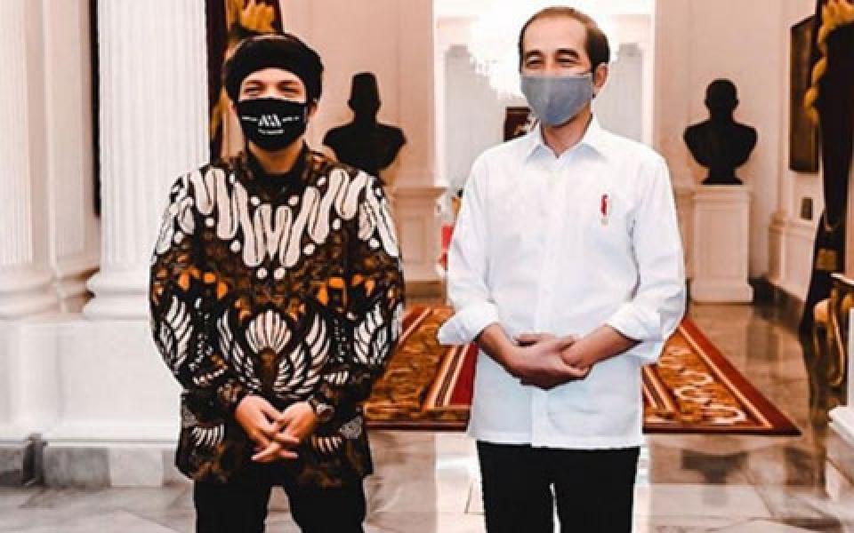 Atta Halilintar Bertemu Presiden Jokowi: Bersama Kita Mampu, Indonesia Bangkit!