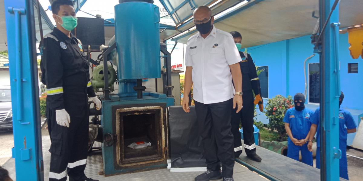 BNN Riau Musnahkan 7 Kg Sabu Asal Malaysia Yang di Kemas Dalam Bungkus Milo