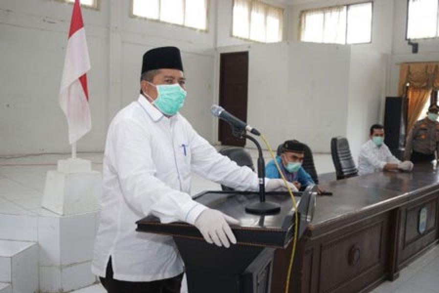 Bupati Alfedri: Semua Harus Sinergi Cegah Penyebaran Covid-19 di Kabupaten Siak