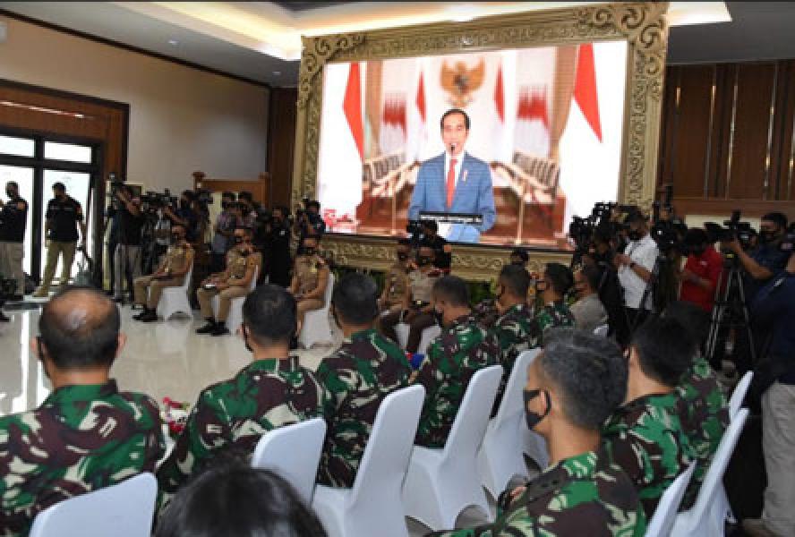 Presiden RI: Capaja TNI-Polri Calon Pemimpin Masa Depan