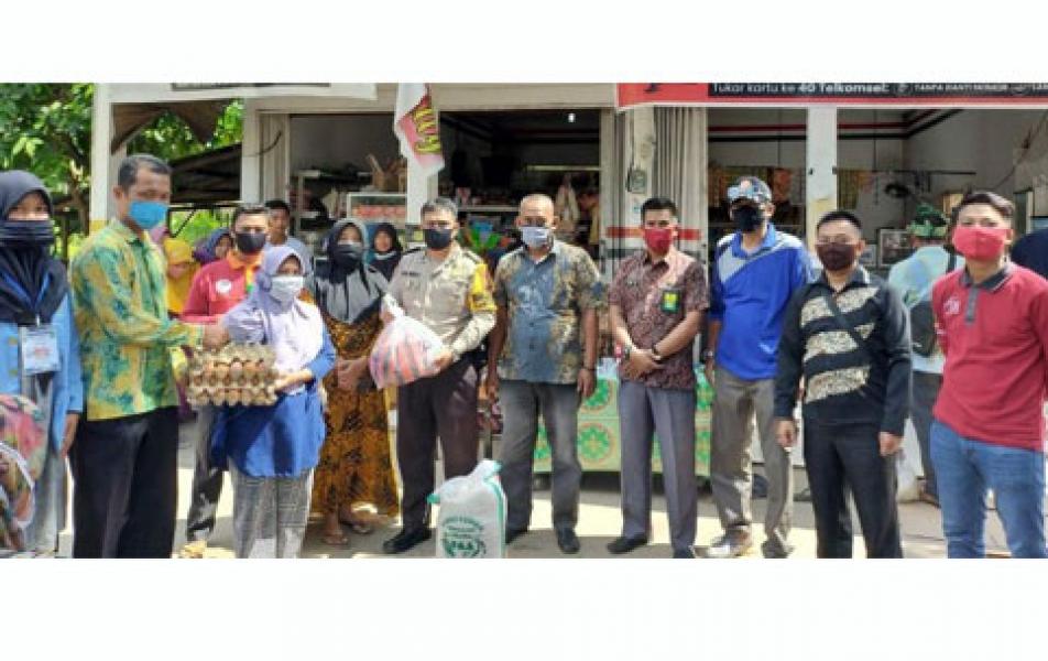 Di Tengah Pandemi Covid-19, Pendamping BSP Salurkan Bantuan kepada 165 KK