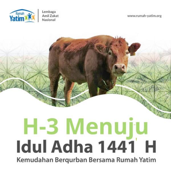 H-3 Menuju Hari Raya Qurban, Maksimalkan Pengorbanan Kita Melalui Rumah Yatim