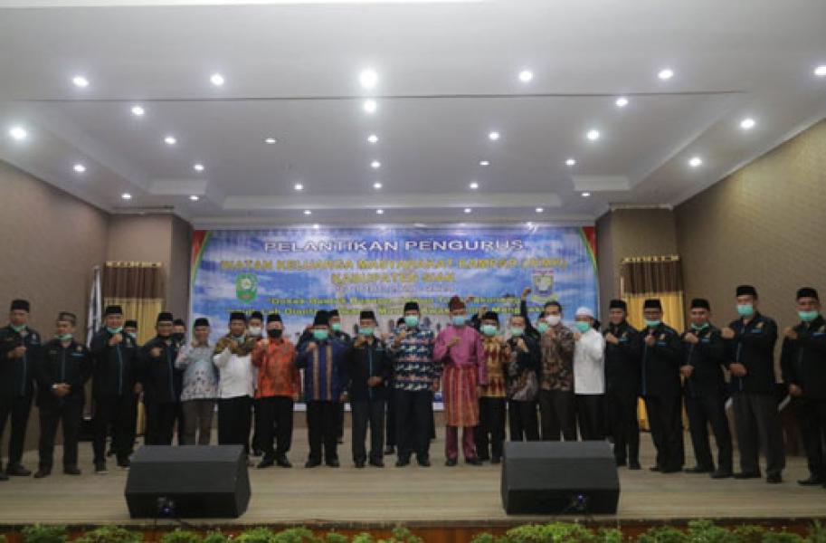 IKMK Kabupaten Siak 2020-2024 Dikukuhkan, Siap Dukung Agenda Pembangunan Daerah