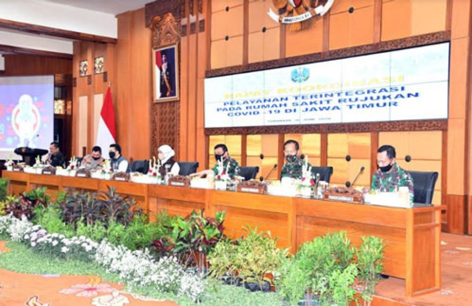 Kogabwilhan II dan Pemprov Jatim Siapkan Aplikasi Sistem Rujukan Satu Pintu `One Gate System`