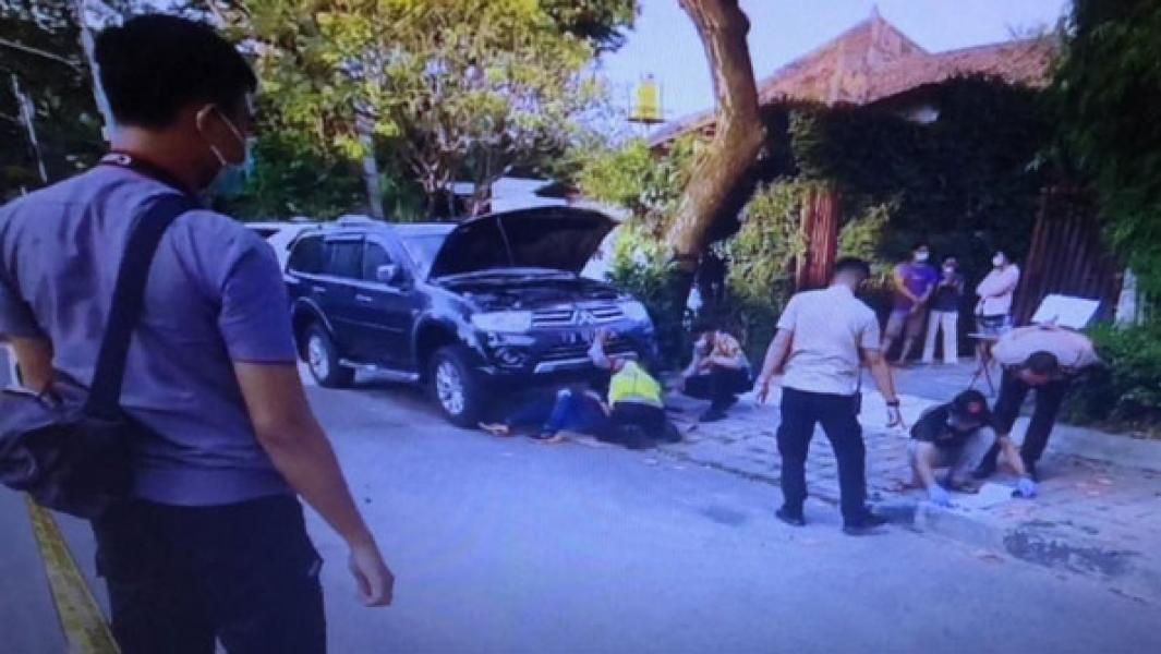 Mobil Pajero di Menteng Meledak, Diduga Dilempar Bom Rakitan