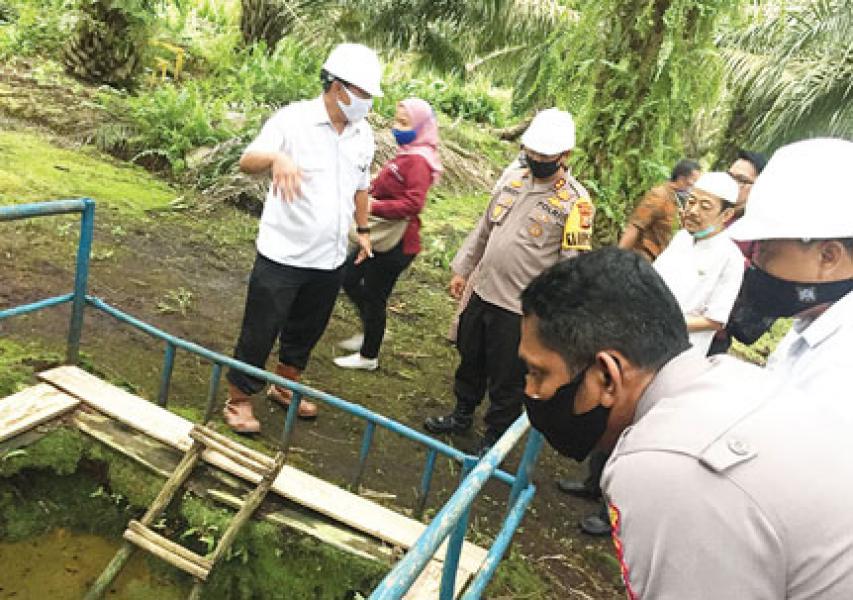 PT Kimia Tirta Utama Antisipasi Karhutla dengan Manajemen Pengairan