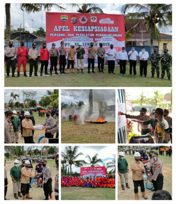 PT Sari Lembah Subur Gelar Apel Siaga Antisipasi Karhutla