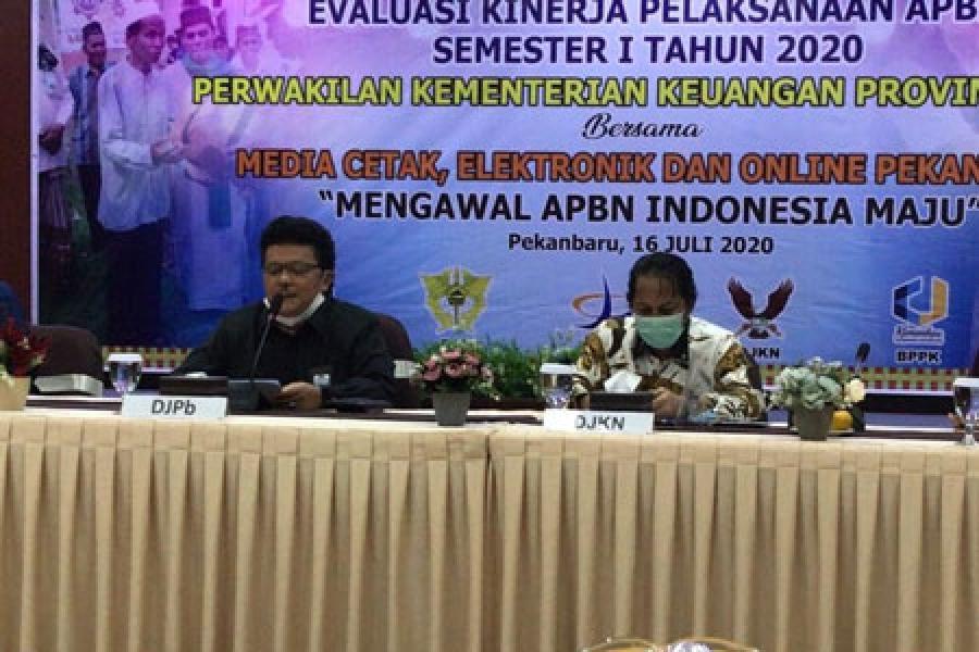 Pagu APBN Riau Berkurang Rp856,44 Miliar