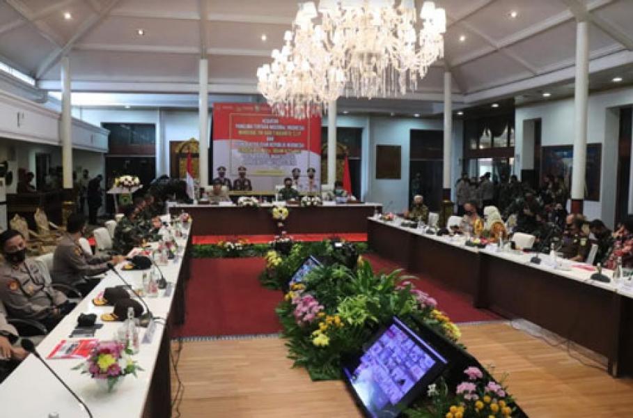 Panglima TNI: Pertumbuhan Ekonomi Tidak Boleh Mengurangi Kewaspadaan Penanganan Covid-19