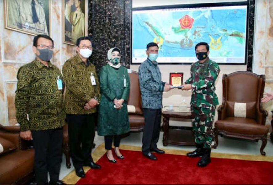 Panglima TNI Terima Audiensi Dirut BNI