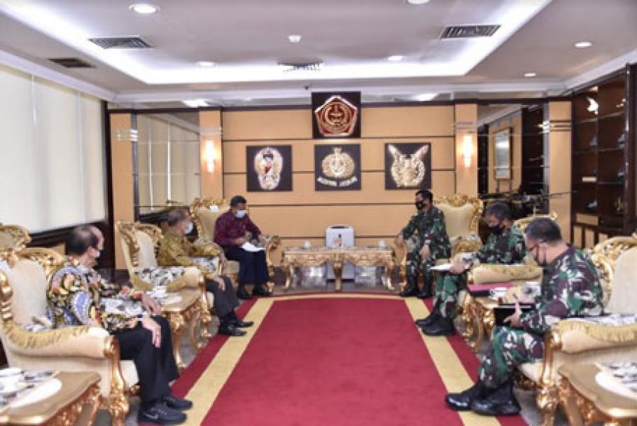 Panglima TNI Terima Audiensi Purnawirawan TNI
