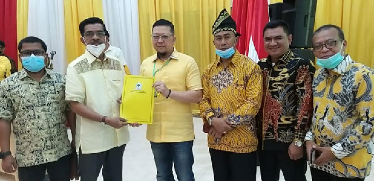 Partai Golkar Resmi Usung Pasangan Arif-Sujarwo di Pilkada Siak