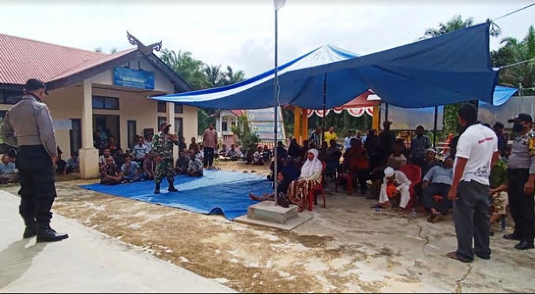 Pemdes Dinilai Kurang Transparansi Kelola Dana BLT, TNI-Polri Lerai Warga