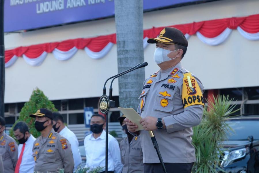 Sebanyak 693 Personel Polda Riau Mendapatkan Kenaikan Pangkat