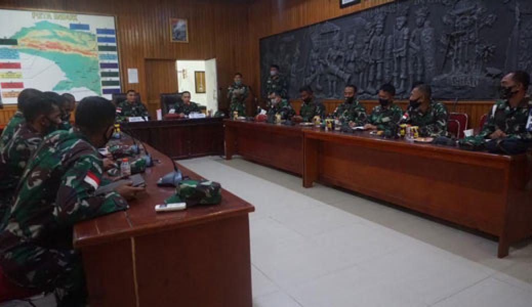 Tim Dalprog Kodam XVII/Cenderawasih Kunjungi Korem 174 Merauke